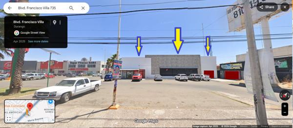 RENTA DE LOCAL COMERCIAL EN DURANGO, DGO.  1500 M2