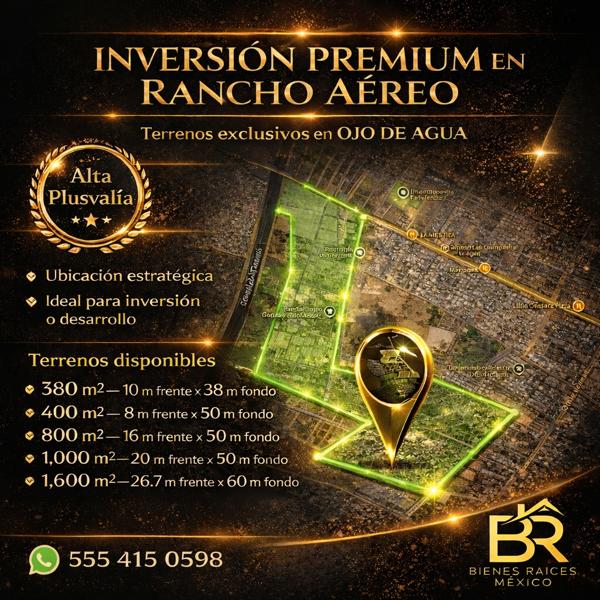 Terrenos en Venta – Rancho Aéreo, Ojo de Agua