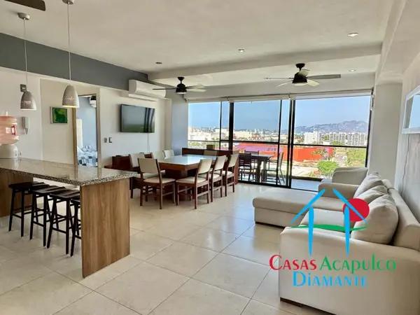 Depa en venta con 3 recámaras y roof garden con jacuzzi privado y asador Depa en venta con 3 recámaras y roof garden con jacuzzi privado y asador