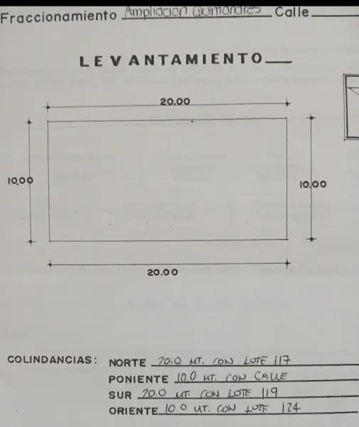 TERRENO EN VENTA HABITACIONAL-MIXTO