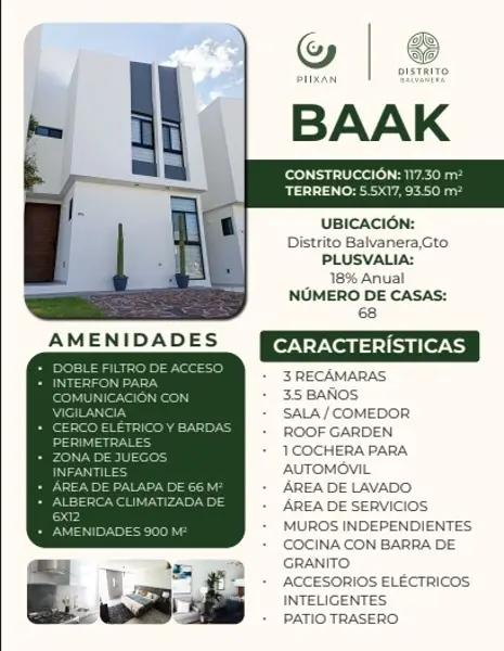Casas Nuevas en Distrito Balvanera con Alberca y Jardín en Apaseo El Grande