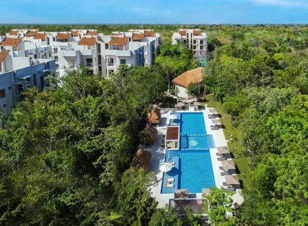 Departamento 2 hab en Riviera Maya, privada tipo resort: 8 min de la playa, 25 min de Cancun