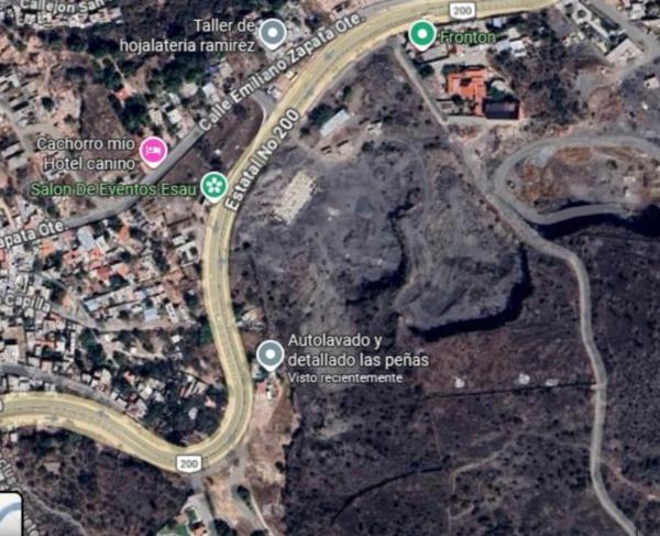 SE VENDE TERRENO SOBRE CARRETERA ESTATAL 200, LA CAÑADA
(Carretara a Tequisquiapan)