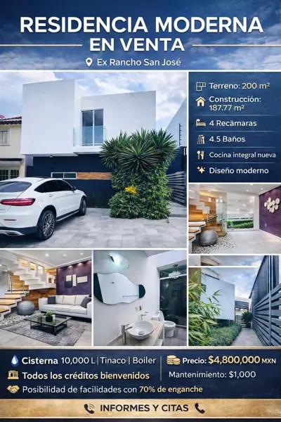 Casa en ex rancho San José