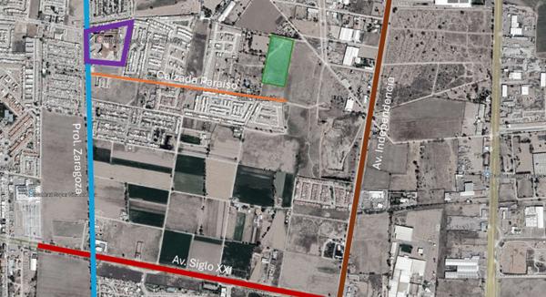Terreno Habitacional en Venta  en Jesús María Al Norte de Aguascalientes