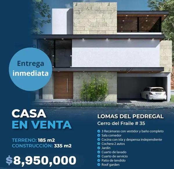 Casa en venta en Lomas del pedregal Casa en venta en Lomas del pedregal
