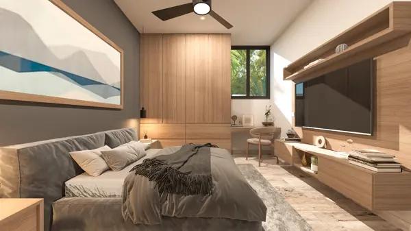 DEPARTAMENTO EN VENTA, TEMOZON NORTE EN MERIDA,  MODELO C
