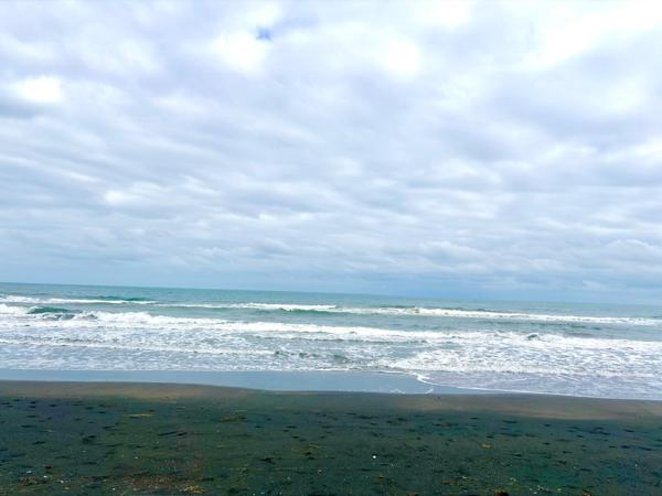 Se vende lote en carretera Alvarado a la altura de camaronera , lado mar