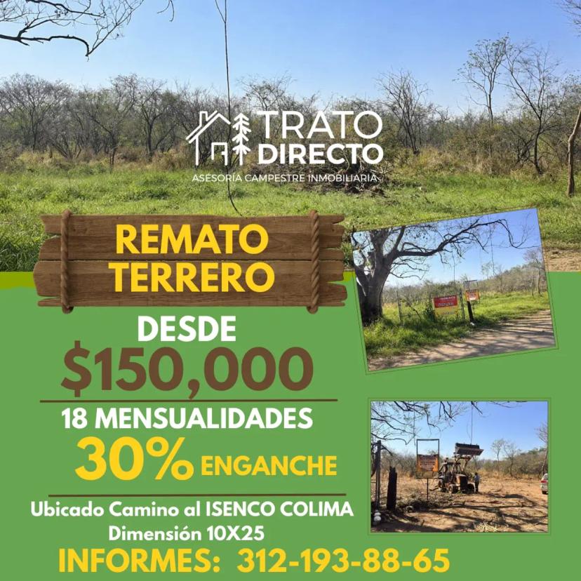 Foto 0 de TERRENO CAMPESTRE en Fracc. Cumbres del Pedregal Camino al ISENCO, Colima | Id nn-gxi135