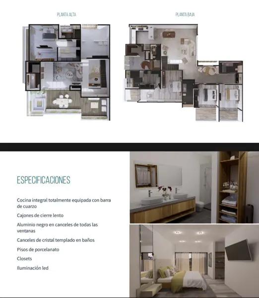 PREVENTA Desarrollo de Tres Torres de Departamentos en Jilotzingo