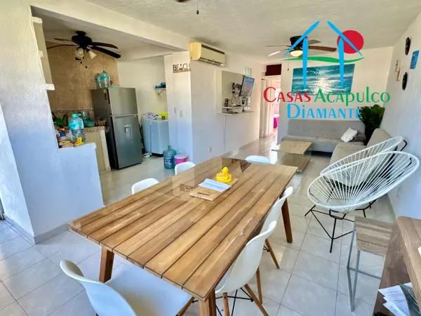 Departamento con 2 recámaras, Roof Garden con asador y barra bar