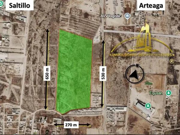Terreno en Zona Conurbana de Alta Proyección en Saltillo