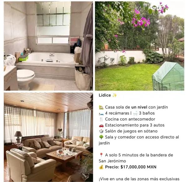 Casa sola en VENTA col. San jerónimo lídice