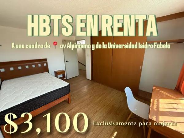 HABITACIÓN AMUEBLADA A UNA CUADRA DE LA UNIVERSIDAD ISIDRO FABELA y AV ALPINISMO TOLUCA HABITACIÓN AMUEBLADA A UNA CUADRA DE LA UNIVERSIDAD ISIDRO FABELA y AV ALPINISMO TOLUCA