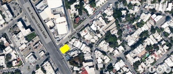 TERRENO COMERCIAL EN RENTA EN ESQUINA EN AVE. EUGENIO GARZA SADA, MONTERREY