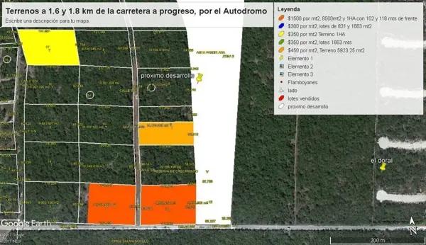 Terreno en venta en Mérida, Paraíso Terreno en venta en Mérida, Paraíso