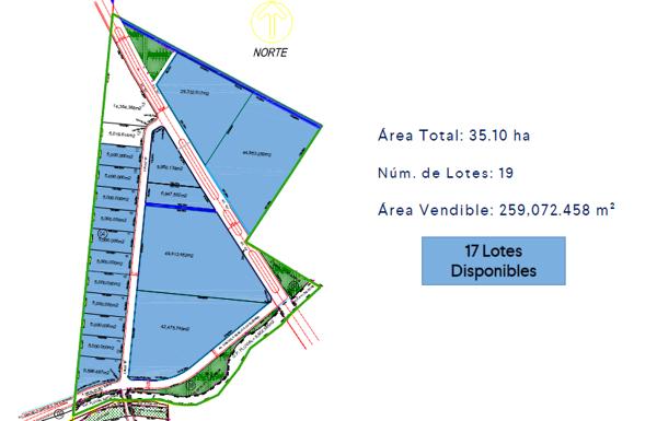 Terreno industrial en venta en Apodaca