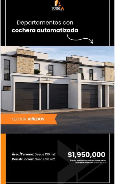 Departamento en venta en Los Viñedos, Torreón, Coahuila de Zaragoza Departamento en venta en Los Viñedos, Torreón, Coahuila de Zaragoza