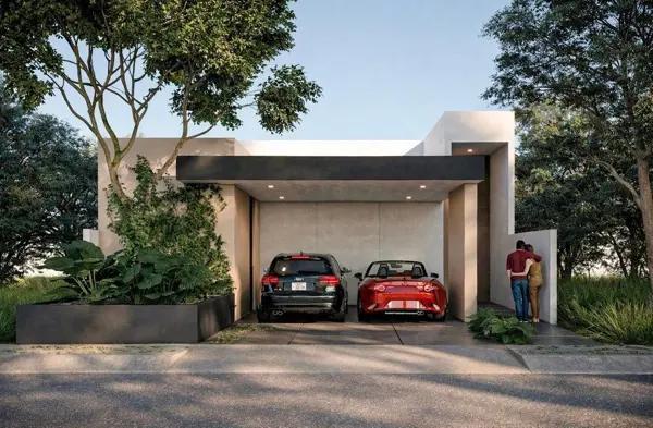Casa en Preventa, de una planta en privada, en Cholul Mérida