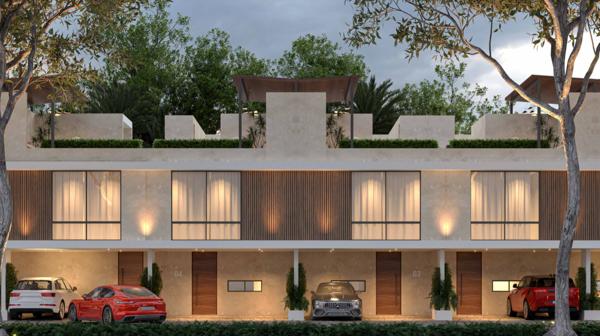 Casa en venta, estilo TH en Temozon, Merida
