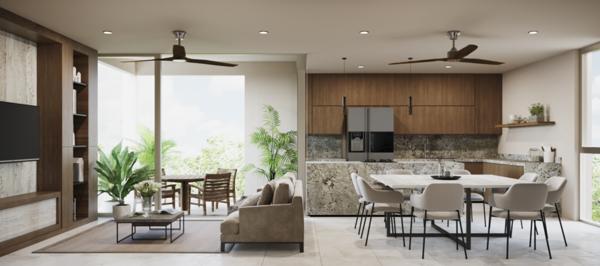Departamento en venta,  Montes de ame, Mérida