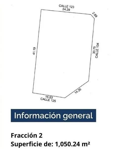 Terreno  en venta
