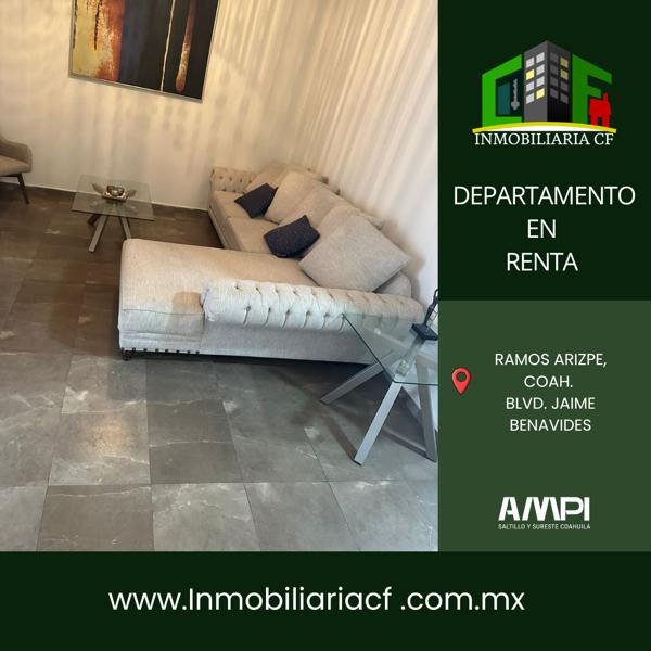 DEPARTAMENTO EJECUTIVO MÁXIMO 2 PERSONAS