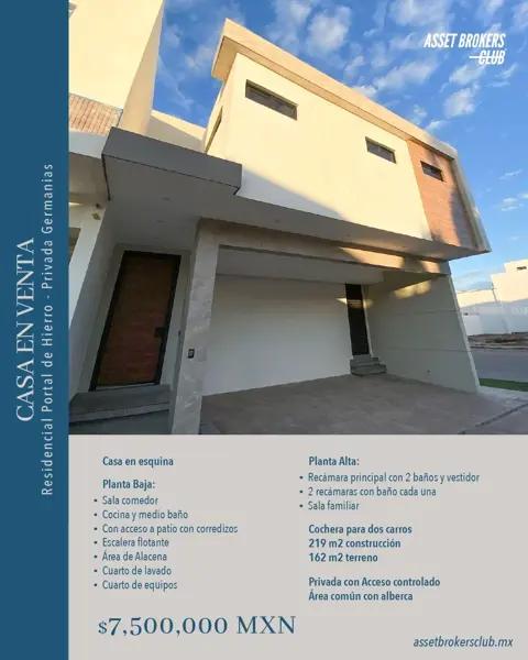Casa en venta en Portal de Hierro, Ahome, Sinaloa Casa en venta en Portal de Hierro, Ahome, Sinaloa