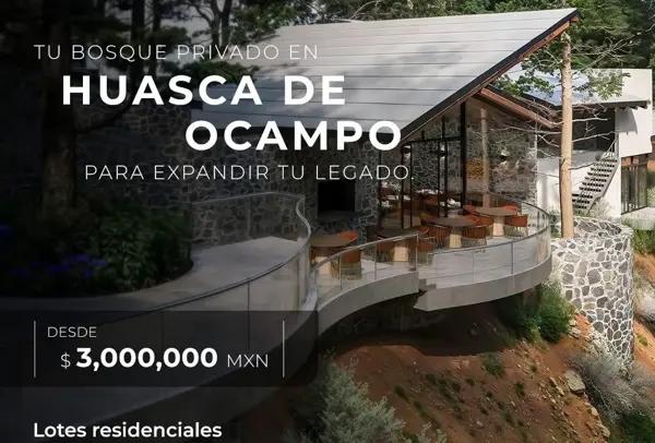 Terreno Habitacional en Venta con Amenidades en Huasca de Ocampo, Hidalgo