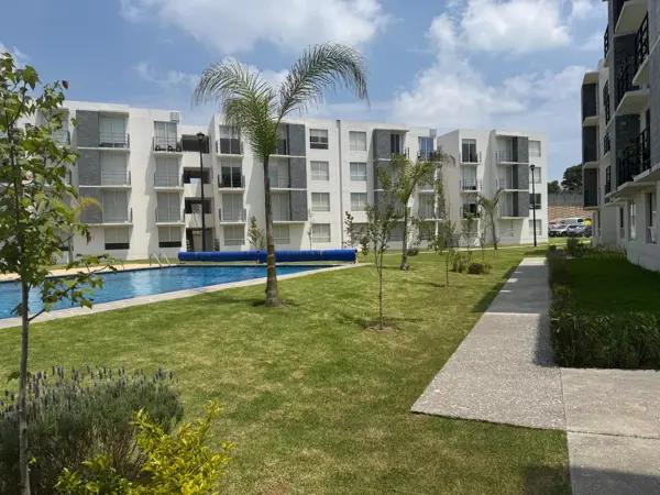 DEPARTAMENTO EN VENTA EN RESIDENCIAL LAS TROJES EN CUAUTLANCINGO