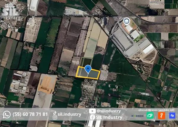 Venta de Terreno Industrial en Cuautitlán