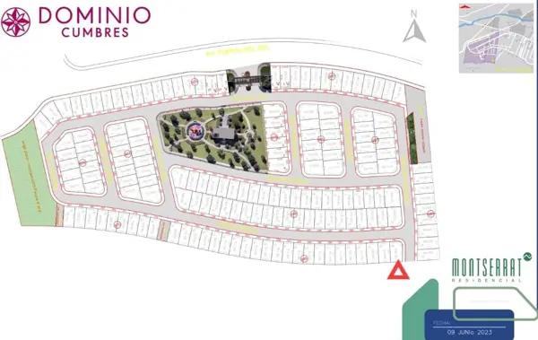 Terreno en Venta MONTSERRAT RESIDENCIAL (Dominio Cumbres)