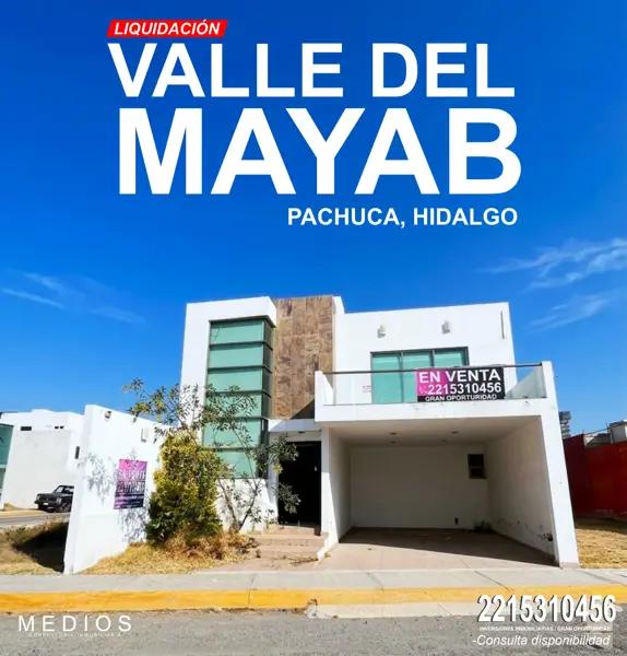 RESIDENCIA EN REMATE EN VALLE DEL MAYAB, PACHUCA, OPORTUNIDAD DE INVERSION, NEGOCIABLE RESIDENCIA EN REMATE EN VALLE DEL MAYAB, PACHUCA, OPORTUNIDAD DE INVERSION, NEGOCIABLE