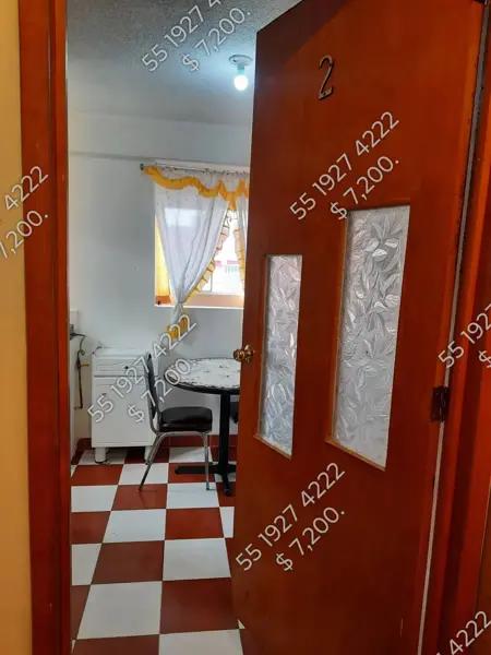 Renta mini Departamento AMUEBLADO $7,200. pareja o 1 sola persona.