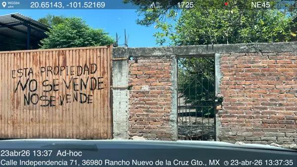 Terreno en venta en Rancho Nuevo de la Cruz, Abasolo, Guanajuato
