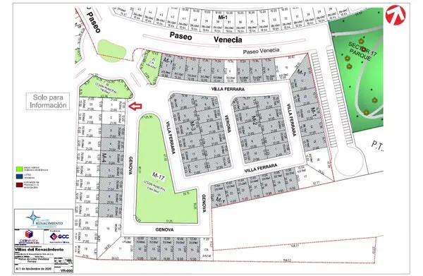Terreno en Venta en Villas del Renacimiento Terreno en Venta en Villas del Renacimiento