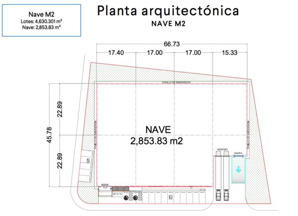 NAVE EN RENTA PARQUE INDUSTRIAL SAN JAVIER ETAPA I