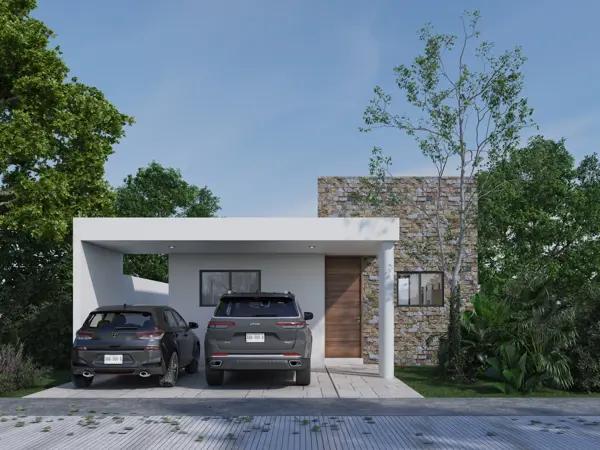 CASA EN VENTA EN MERIDA, 1 PISO PRIVADA EN ZONA CONKAL CON CASA CLUB CASA EN VENTA EN MERIDA, 1 PISO PRIVADA EN ZONA CONKAL CON CASA CLUB