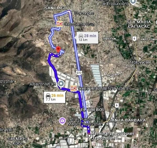 Terreno Uso Industrial, Sup. 15,400M2. San Sebastian, Teoloyucan, Edo. Mex.