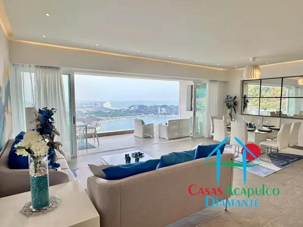 Departamento nuevo, con terraza, vista al mar, ventanas y canceles anticiclónicos