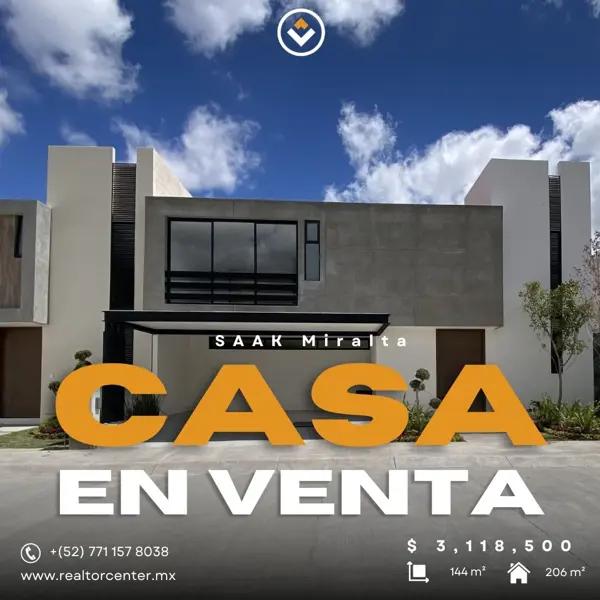 Casa en venta. Residencial con estilo arquitectónico de primer nivel y excelentes acabados.