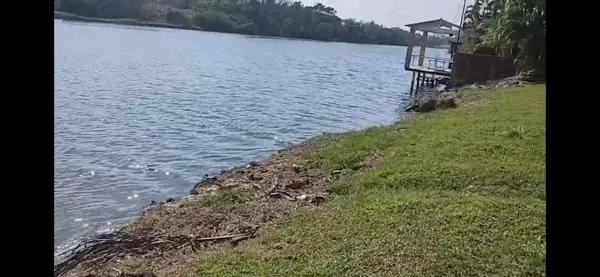 Terreno en venta a orilla de rio en Playa de Vacas Veracruz 3000m2