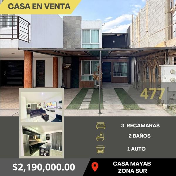 Casa en Venta en Villas del Mayab, León - Excelente Ubicación y Precio