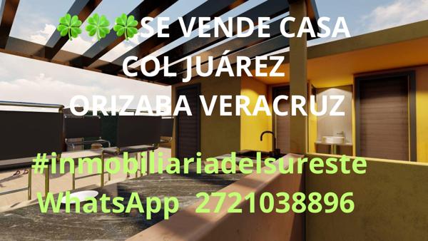 CASA COL JUÁREZ ORIZABA VERACRUZ  VENDE  $ 3’549,000.00