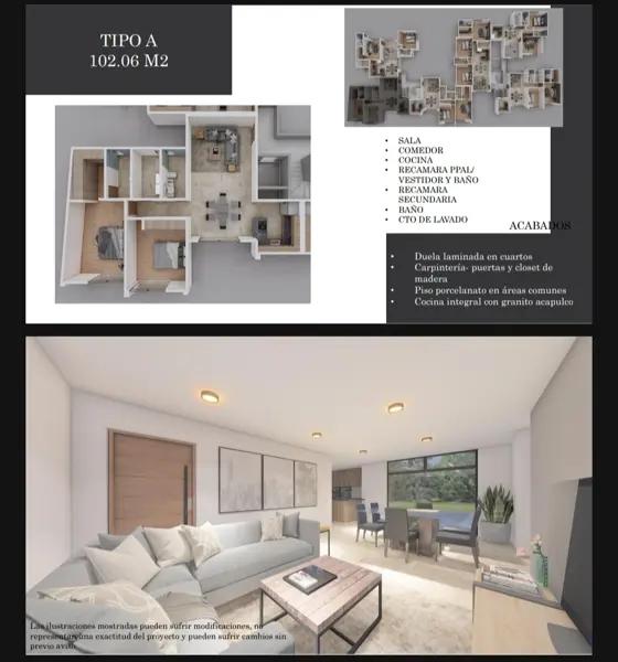 Departamento en venta en Loma Alta, San Luis Potosí, San Luis Potosí