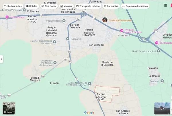 Se renta bodega comercial en Parque Industrial PYME Queretaro