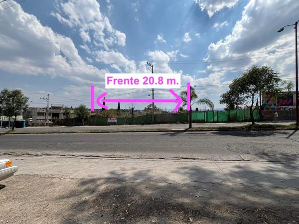 Venta de terreno en Via Corta a Morelia, Nicolas Romero, Edo de Mexico