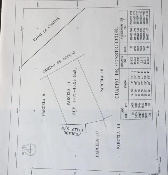 VENTA de terreno en La Conchita Roja