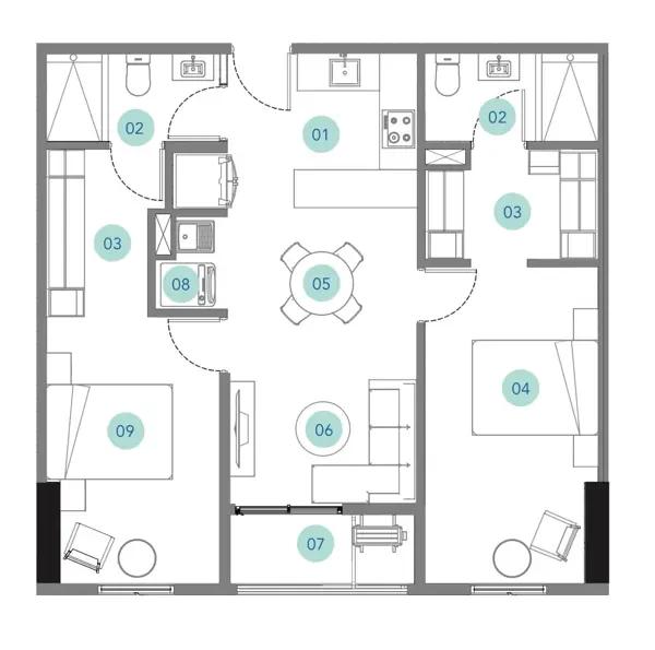 Departamentos en Venta en Chepevera