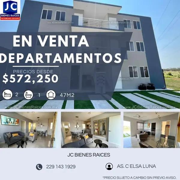 Venta de Departamentos, a 10 minutos del Aeropuerto  desde $572,250